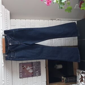 Women's Calvin Klein Flare Jeans Low Waist Size 27